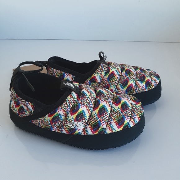 The North Face Youth 2 Boys Shoes Thermoball Traction Mules Slippers Multicolor - Picture 7 of 9